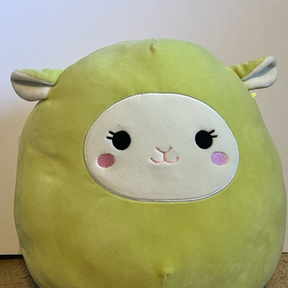 Green sheep squishmallow. 13 inches.
